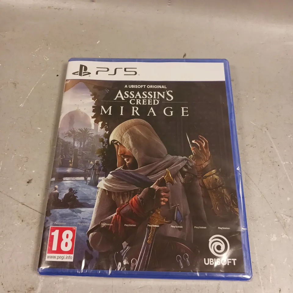 SEALED ASSASSIN'S CREED MIRAGE FOR PS5 