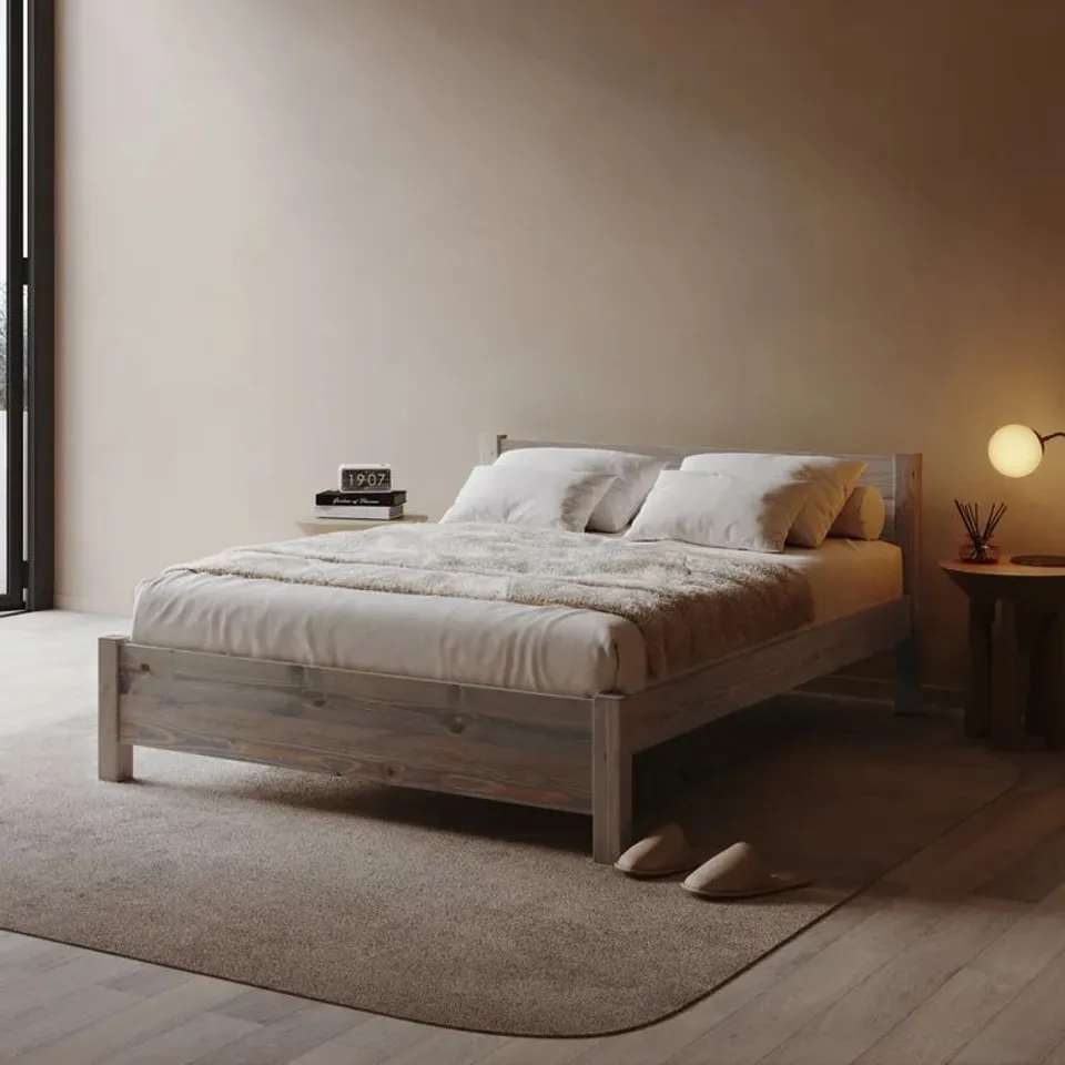 BOXED EDGILYN BED FRAME (3 BOXES)
