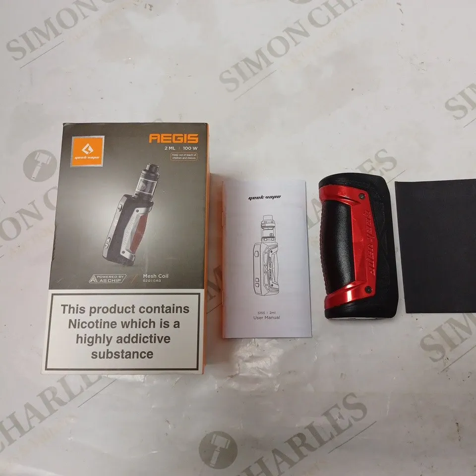 BOXED GEEKVAPE AEGIS WITH MANUAL