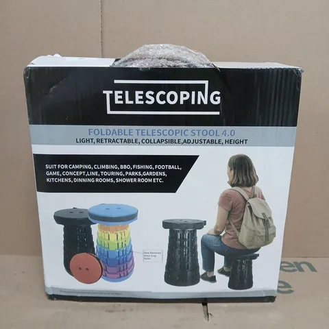 FOLDABLE TELESCOPIC STOOL 4.0