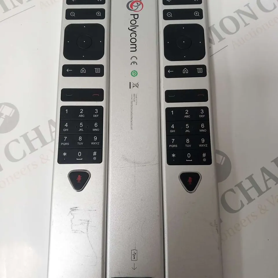 THREE POLYCOM BW7350 REMOTES