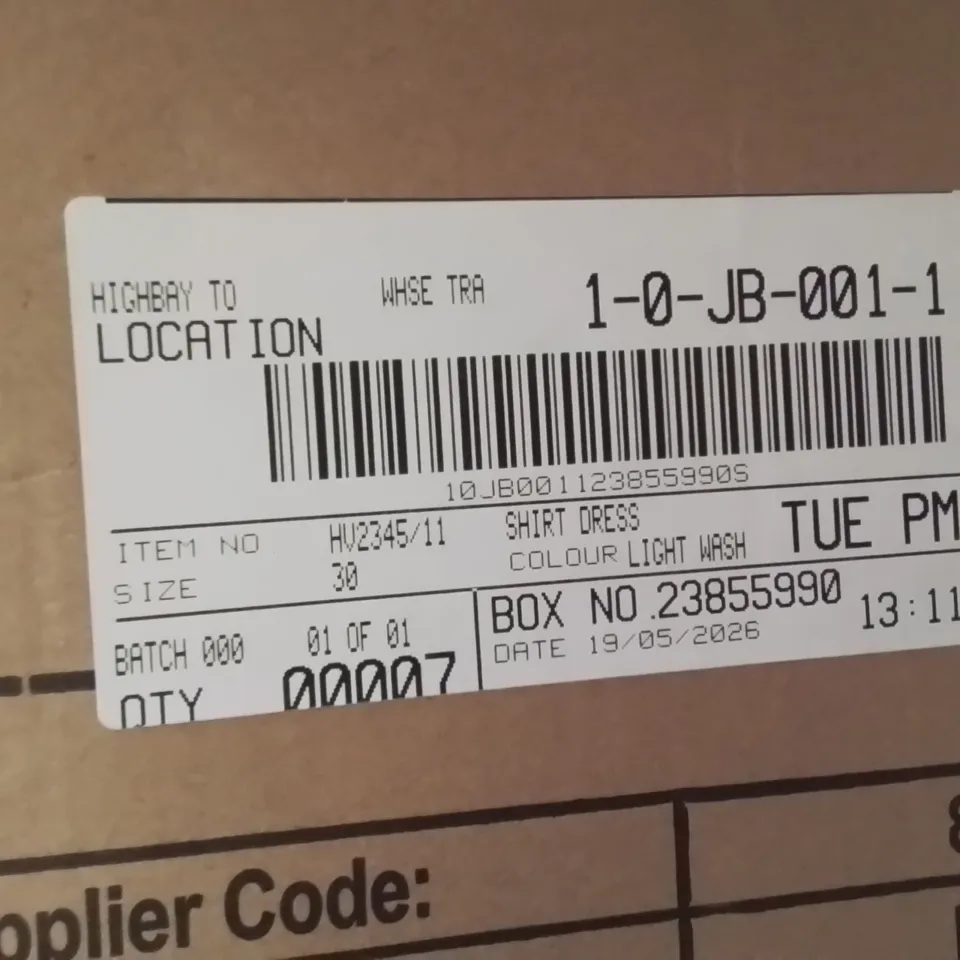 BOXED BRAND NEW APPROXIMATELY 7 JD WILLIAMS SKIRT DRESS LIGHT WASH SIZE 30