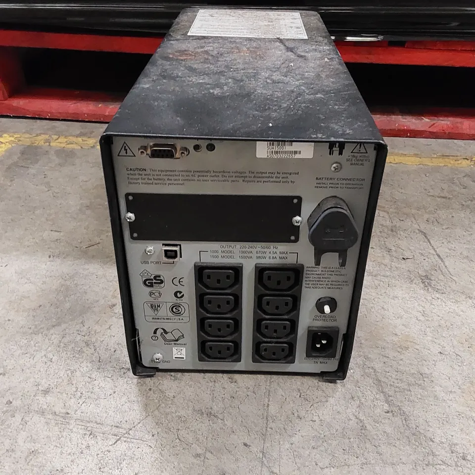 PALLET OF TELEPHONES AND OTHER ASSORTED ELECTRONICS INCLUDING; APC SMART-UPS SUA 750VA TOWER UPS APC ECT