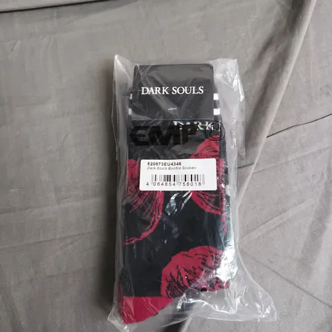 OFFICIAL DARK SOULS VIDEO GAME BONFIRE SOCKS – VARIETY 3 PACK SIZE 9-11