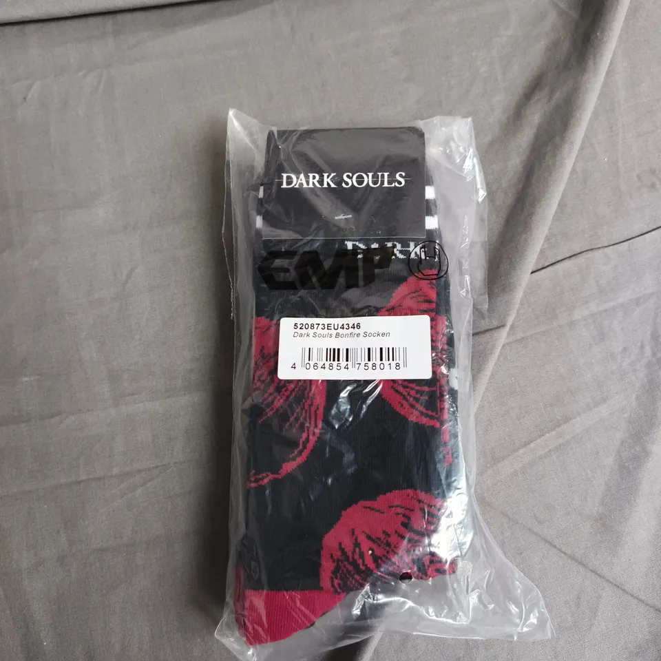 OFFICIAL DARK SOULS VIDEO GAME BONFIRE SOCKS – VARIETY 3 PACK SIZE 9-11