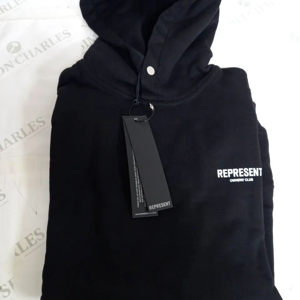 REPRESENT OWNERS CLUB BLACK HOODIE - XS