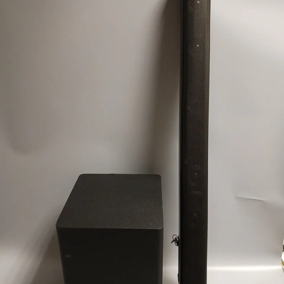 MAJORITY K2 WIRELESS BLUETOOTH SURROUND BAR AND SUBWOOFER IN BLACK