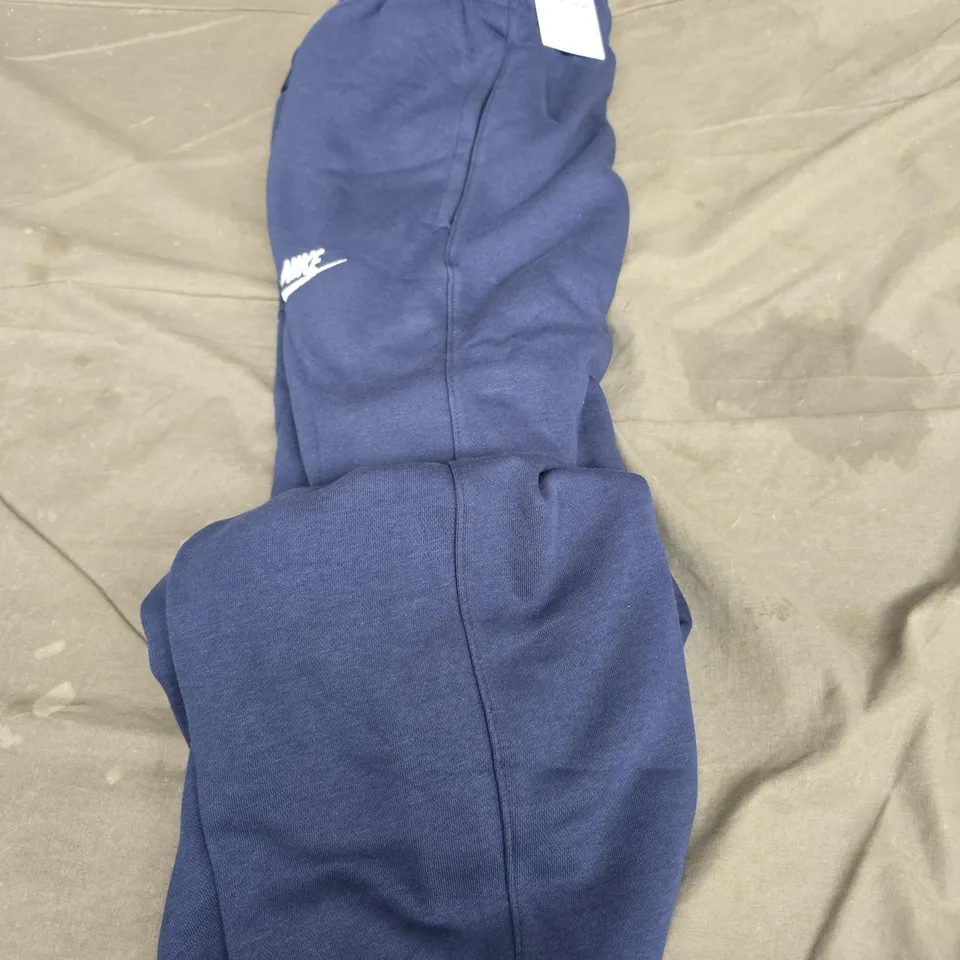 NIKE JOGGERS – NAVY, STANDARD FIT, TAPER LEG, XL
