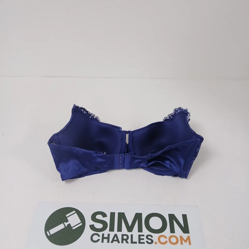 NOIR BLUE LACE UNDERWIRED BRA – UK 40DD (WOMEN'S LINGERIE)