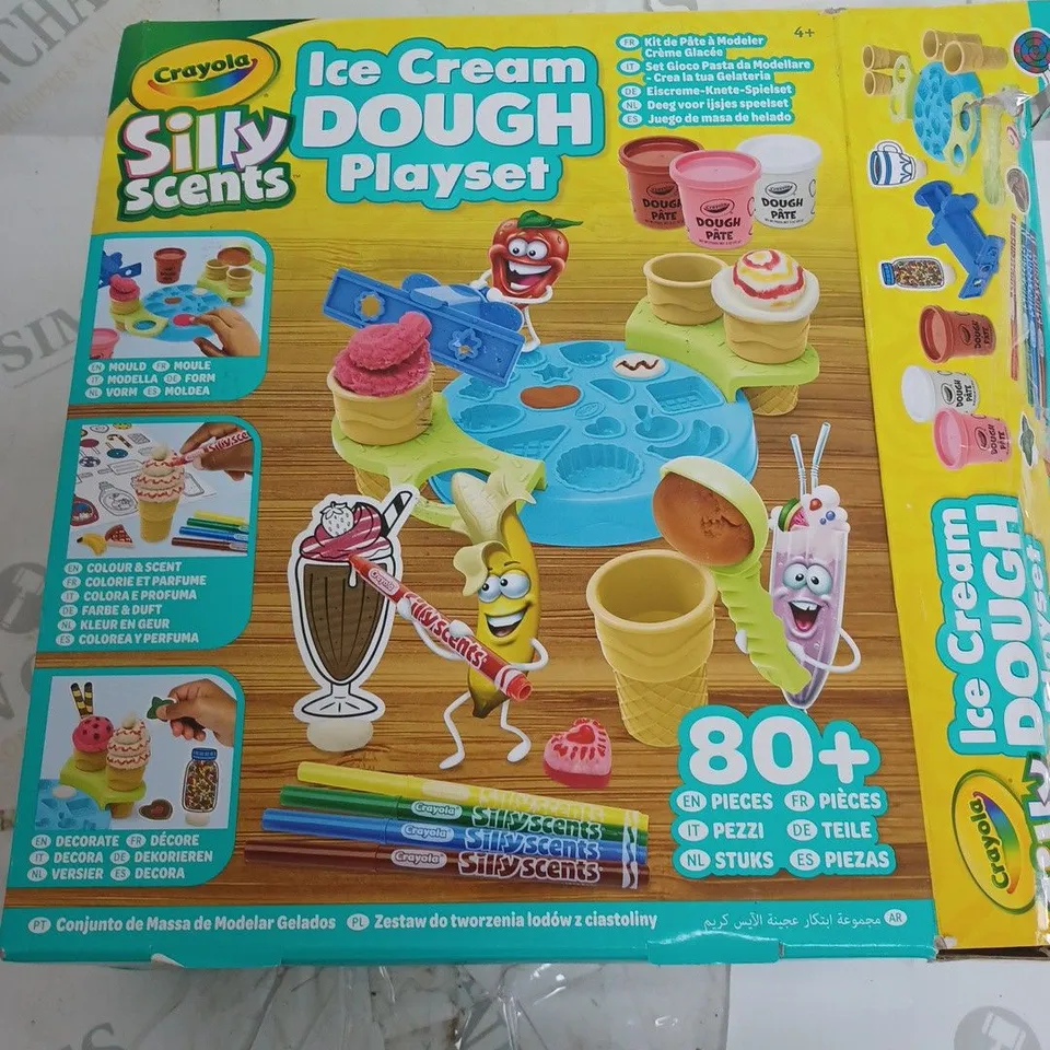SILLY SCENTS ICE CREAM DOUGH PLAYSET  RRP £14.99