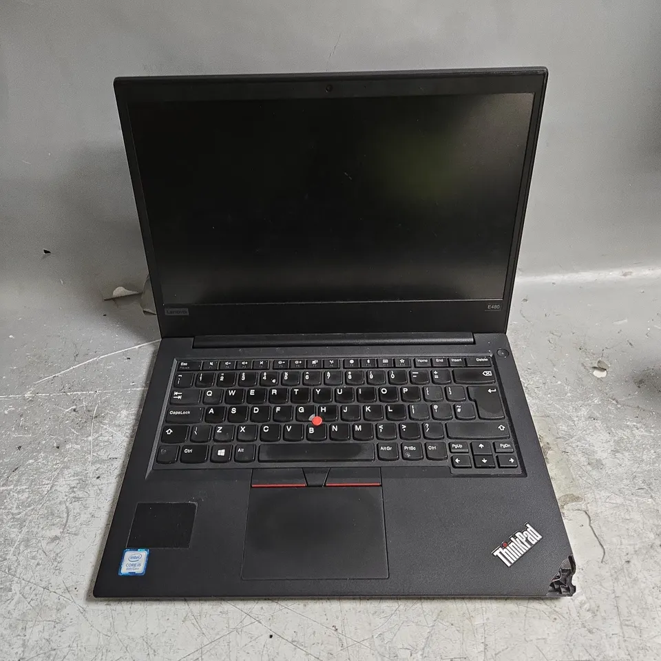 LENOVO THINKPAD E480 LAPTOP IN BLACK