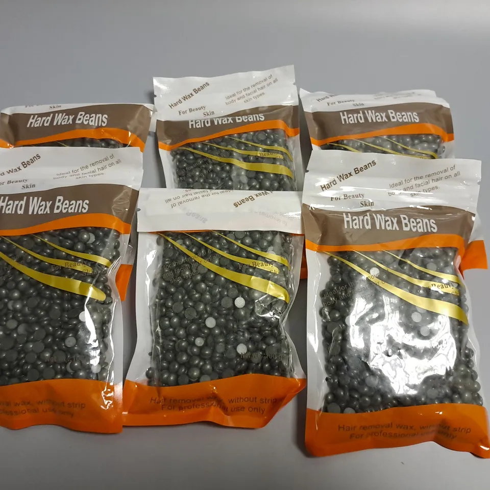 LOT OF 6 PACKS OF HARD WAX BEADS FOR HAIR REMOVAL