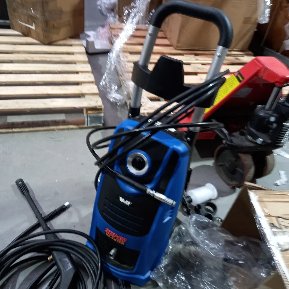 WOLF SUPER BLASTER PRESSURE WASHER BLUE 