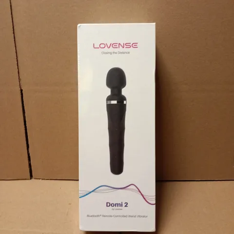 SEALED LOVENSE DOMI 2 BLUETOOTH REMOTE CONTROLLED WAND VIBRATOR
