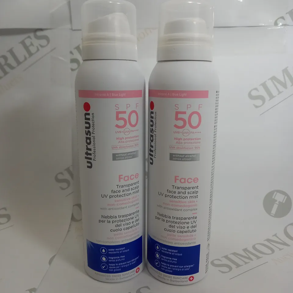 ULTRASUN UV FACE & SCALP MIST SPF 50 150ML