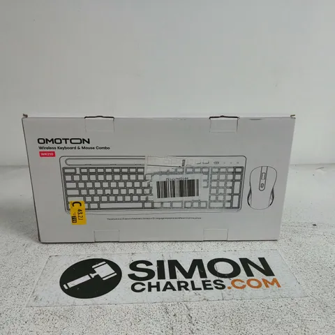 OMOTON WIRELESS KEYBOARD AND MOUSE COMBO BOXED
