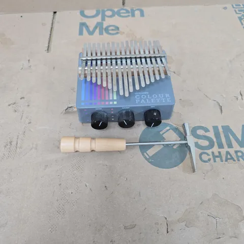 LOTTIE CANTO COLOUR PALETTE ELECTRIC KALIMBA WITH HAMMER BOXED