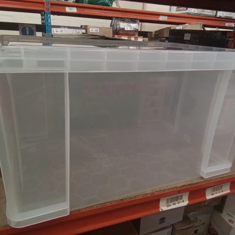 BOXED PLASTIC STORAGE BOX