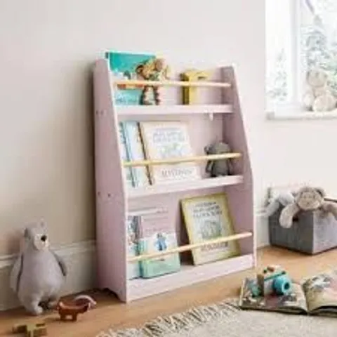 BOXED KIDS HARLEY BOOKCASE - PINK (1 BOX)