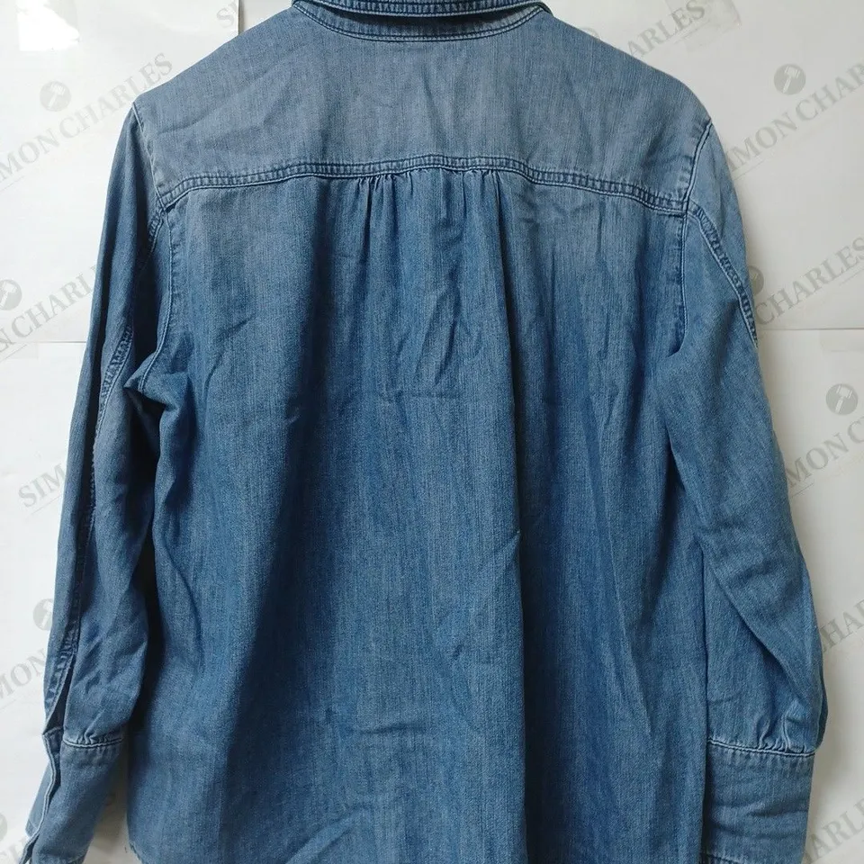 MARELLA COLLANA DENIM SHIRT SIZE 8