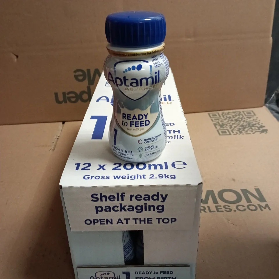 APTAMIL ADVANCED READY TO FEED FIRST INFANT MILK – 12 X 200ML