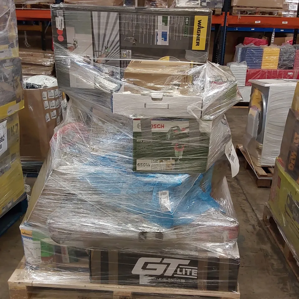 PALLET OF APPROXIMATELY 34 UNPROCESSED RAW RETURN HOUSEHOLD AND ELECTRICAL GOODS TO INCLUDE;