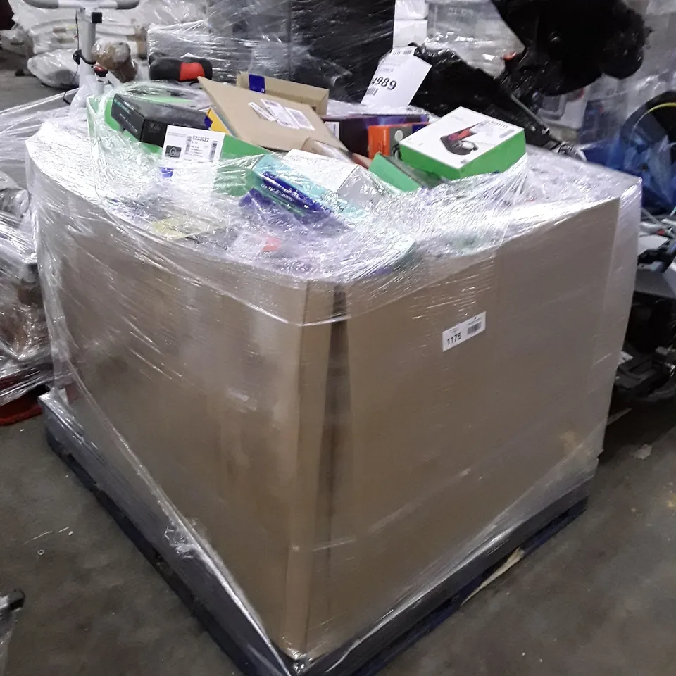 PALLET OF APPROXIMATELY 221 UNPROCESSED RAW RETURN HOUSEHOLD AND ELECTRICAL GOODS TO INCLUDE;