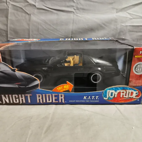 SIGNED KNIGHT RIDER K.I.T.T. DIE-CAST CAR