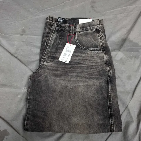 BDG NEO KASSIM DIRTY JEANS – BLACK WASH, 30W X 32L