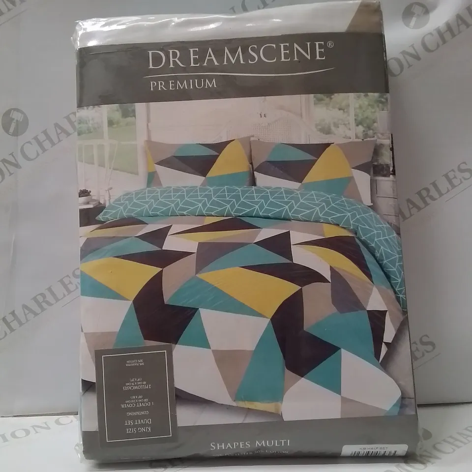BRAND NEW DREAMSCENE PREMIUM KINGSIZE DUVET COVER SET 