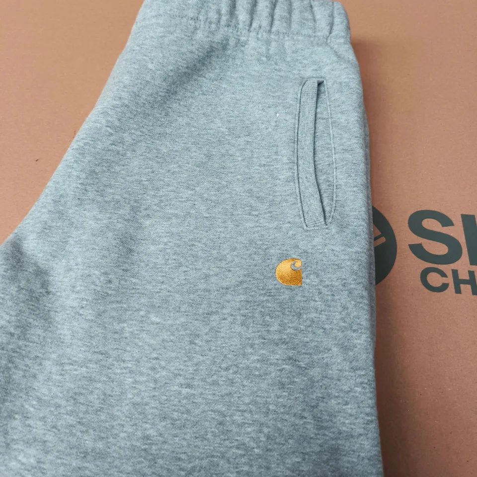 MENS CARHARTT GREY JOGGERS - SIZE M 