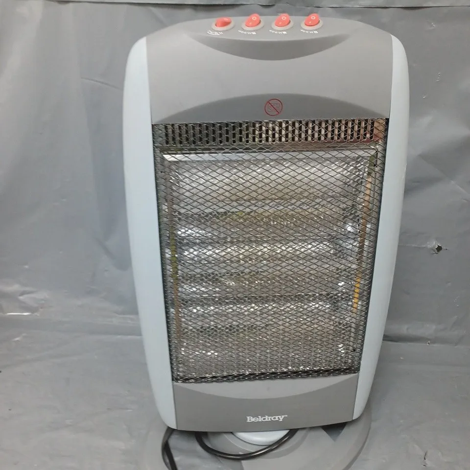 BOXED BELDRAY 1200W HALOGEN HEATER 