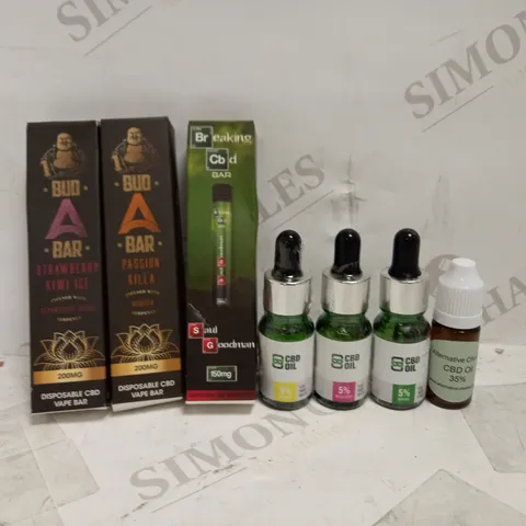 LOT OF 7 CBD ITEMS