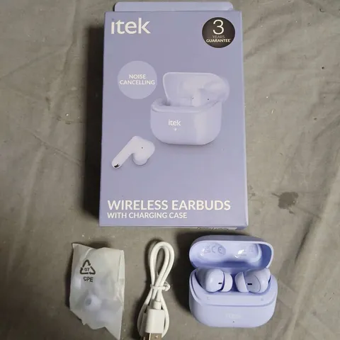 BOXED ITEK WIRELESS EARPHONES