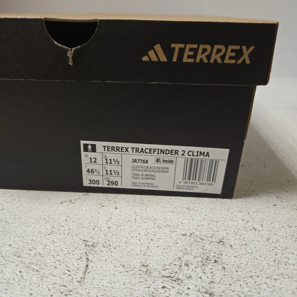 ADIDAS TERREX TRACEFINDER 2 CLIMA HIKING SHOES – MEN’S, UK 11.5 (EU 46 2/3)