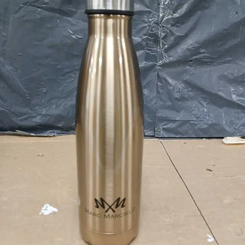MARC MARCIELO STAINLESS STEEL WATER BOTTLE - HOT AND COLD - GOLD - 500ML