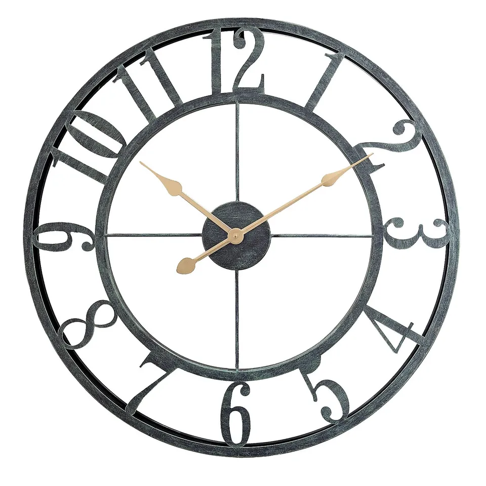GARDEN STORIES INDOOR OUTDOOR SKELETON CLOCK BOXED
