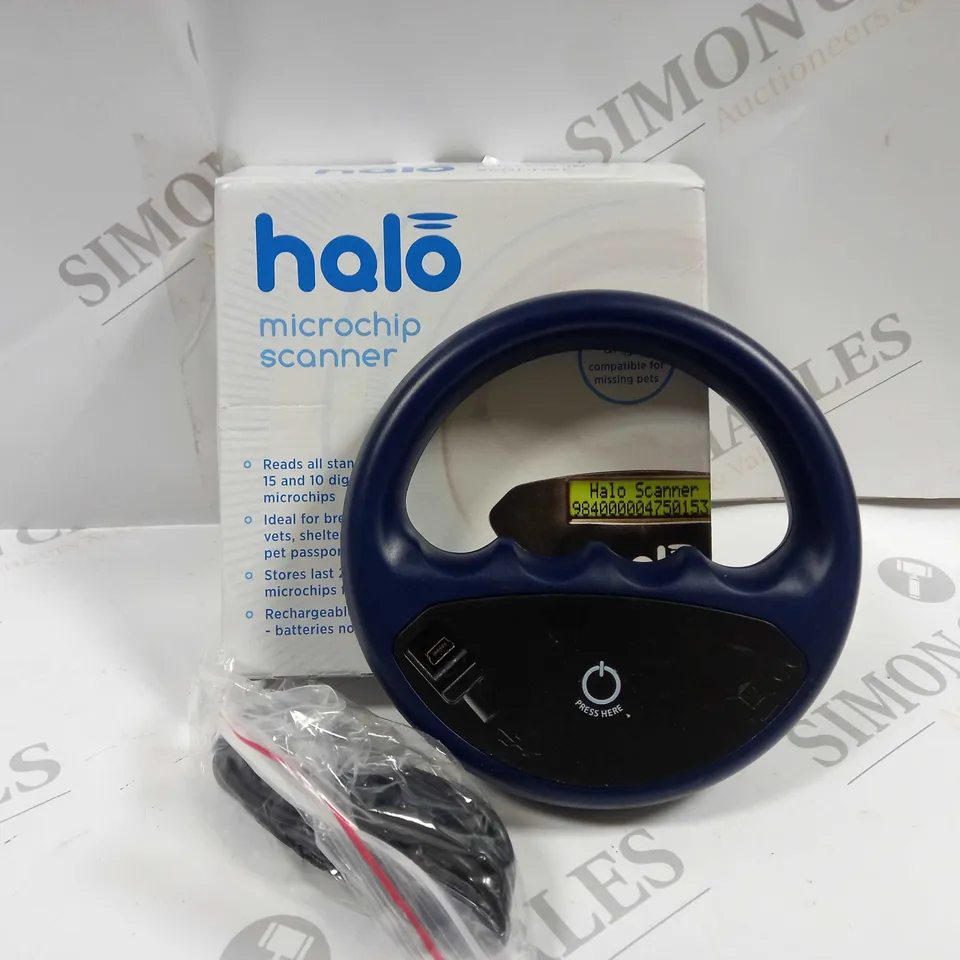 BOXED HALO MICROCHIP SCANNER