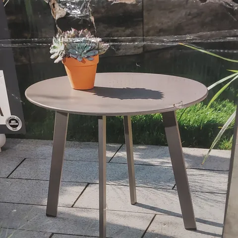 BOXED STEEL 50cm COFFEE TABLE