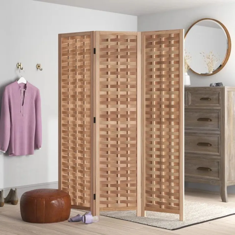 BOXED FLYTE 120cm W X 170cm H 3-PANEL ROOM DIVIDER (1 BOX)