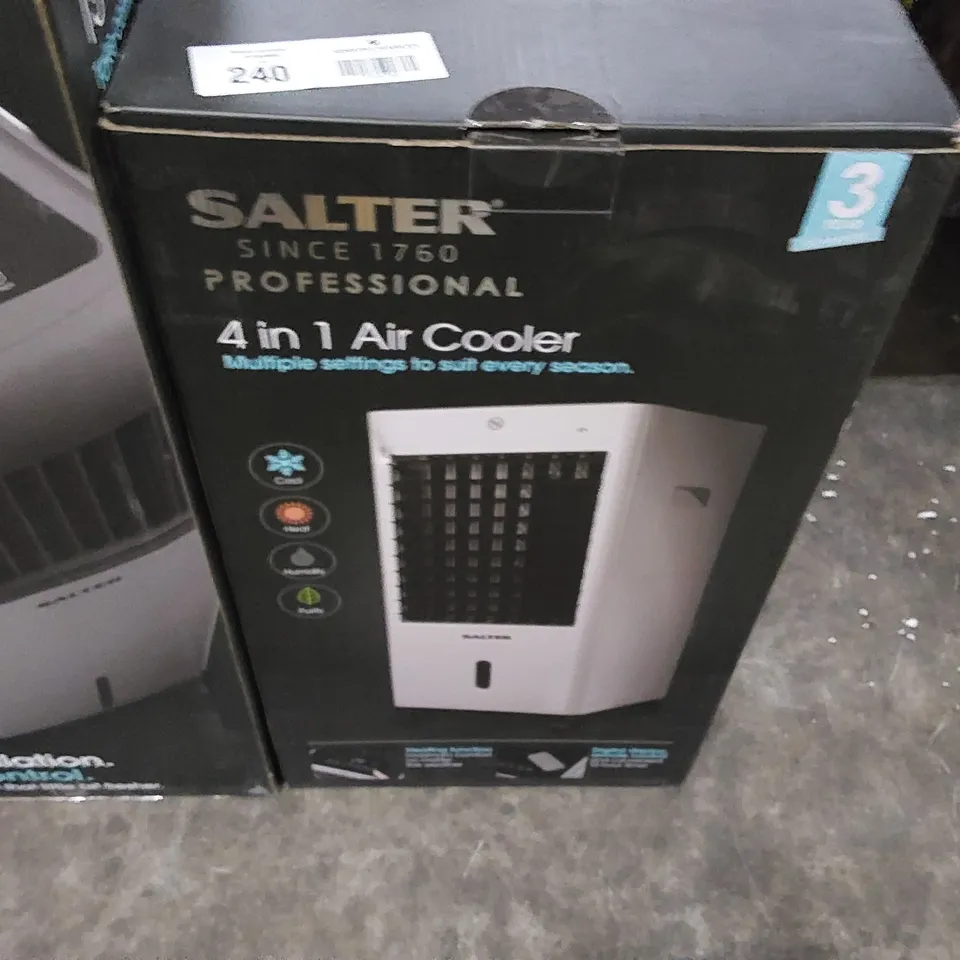 BOXED SALTER PROFESSIONAL 4 IN 1 AIR COOLER 