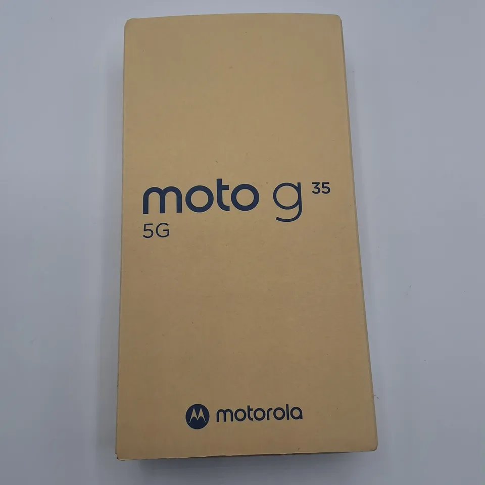 BOXED MOTOROLA G35 5G 4+128GB IN MIDNIGHT BLACK - MC432