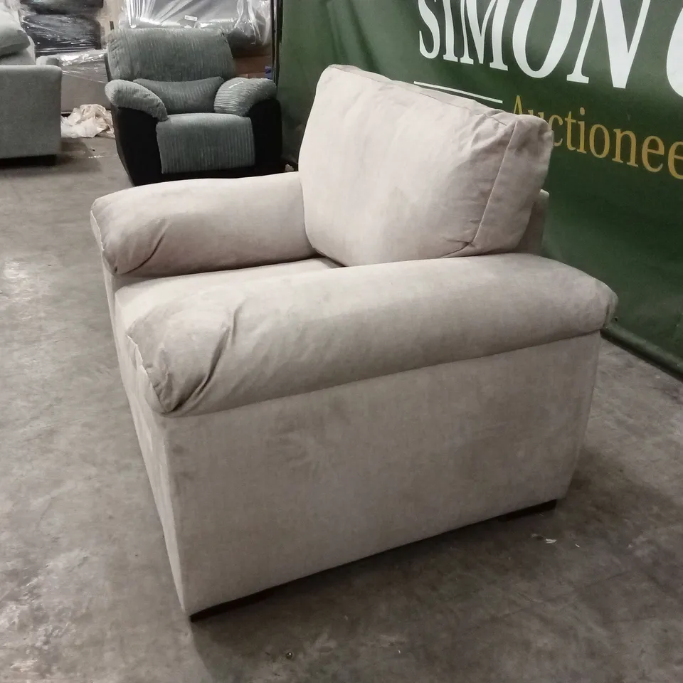 ELIZA FABRIC ARMCHAIR - BEIGE RRP £499