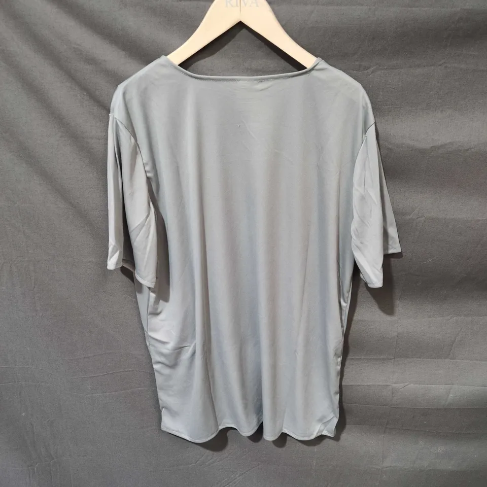 ORION COSTUMES GREY PRINT COSTUME TOP – STD (100% POLYESTER)