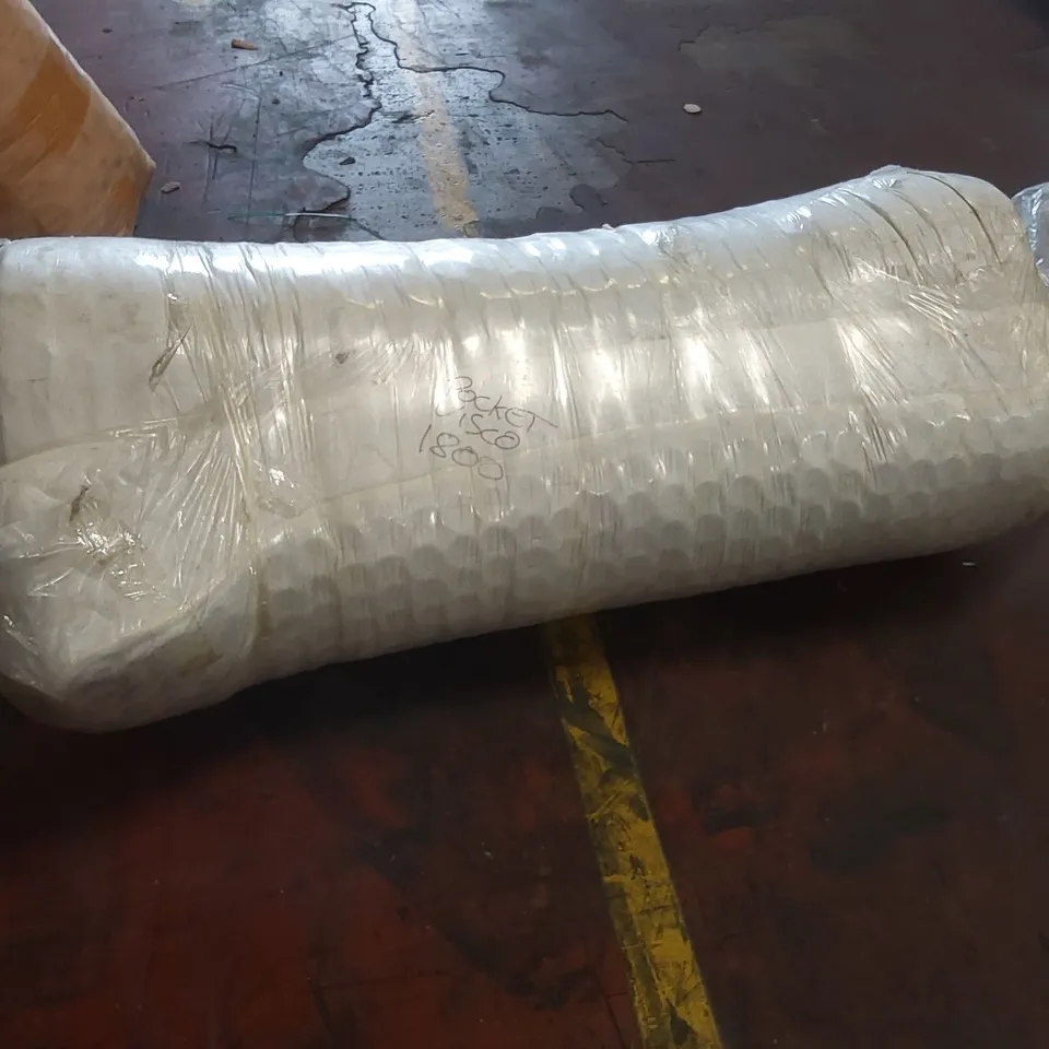 QUALITY BAGGED AND ROLLED POCKET VISCO 1800 4'6 DOUBLE MATTRESS 