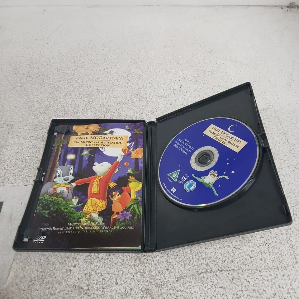 PAUL MCCARTNEY THE MUSIC AND ANIMATION COLLECTION MAGICAL MUSICAL TALES DVD
