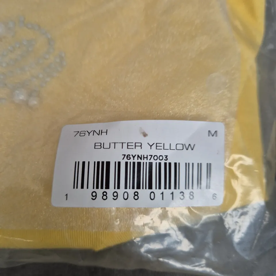 FRENCH CONNECTION BUTTER YELLOW CLOTHING – SIZE M 