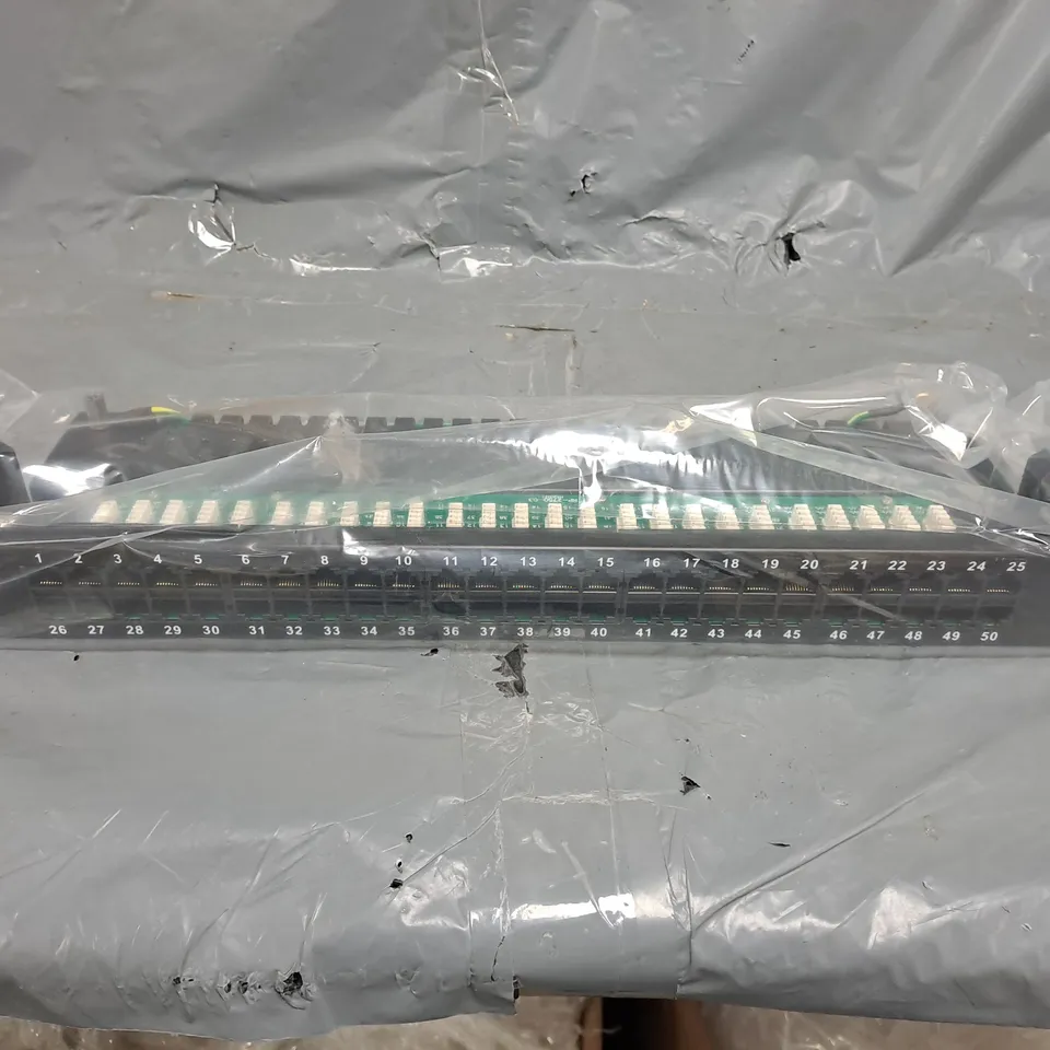 8 CAT3/TELEPHONE PATCH PANELS (25&50 PORT VARIANTS) - COLLECTION ONLY