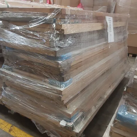 PALLET CONTAINING APPROXIMATELY 26x MIXED BRANDED HOUSEHOLD FIRE DOORS, GLAZED DOORS, PANEL DOORS, COTTAGE DOORS ECT