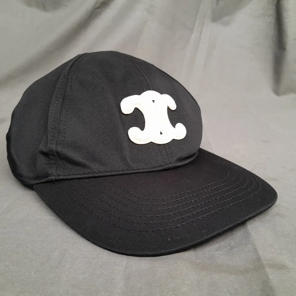 CELINE PARIS BLACK CAP